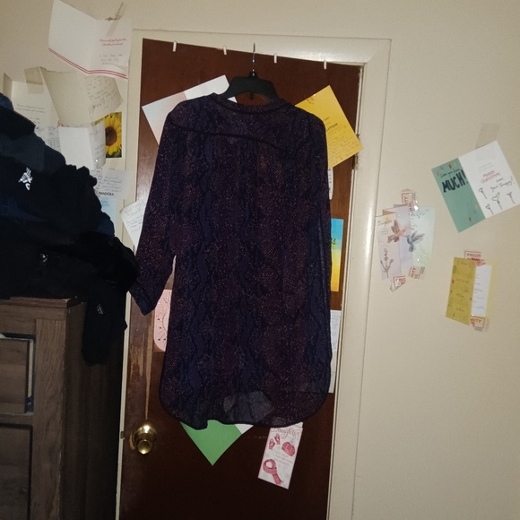 REBECCA TAYLOR Python Print Tunic Blouse/Dress - Picture 9 of 13